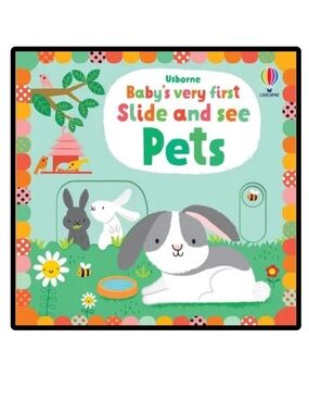 BUNDLE & SAVE🎉Usborne Baby's Very First Slide & See Pets Interactive Board Book